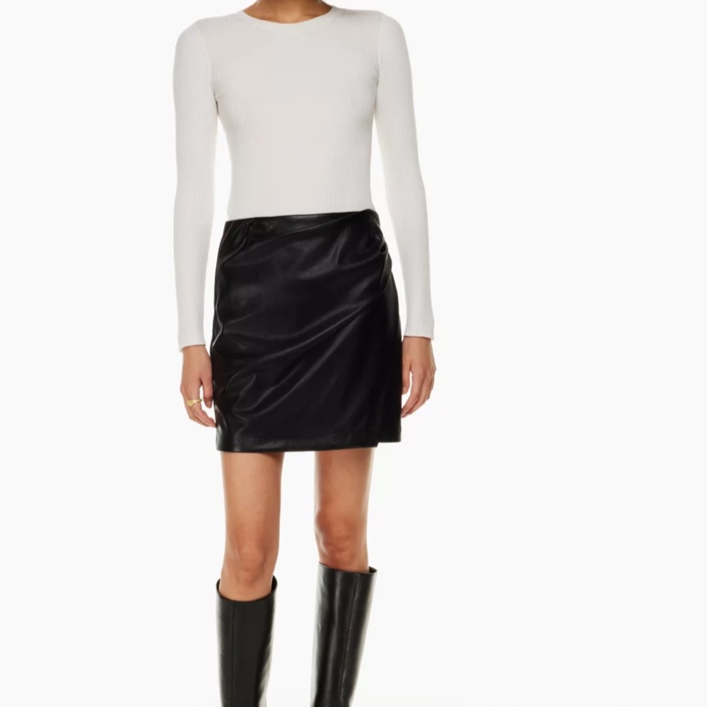 Aritzia Angie Skirt in Black